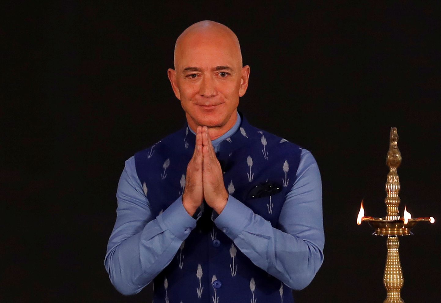 Jeff Bezos 15. jaanuaril 2020 Indias New Delhis
