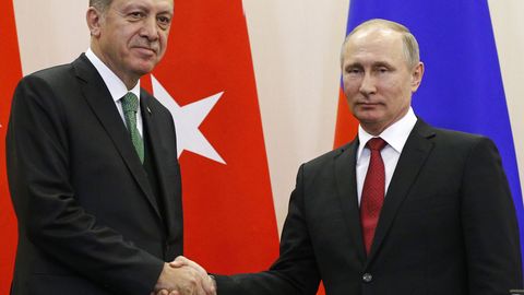 Erdoğan ja Putin kohtusid Sotšis
