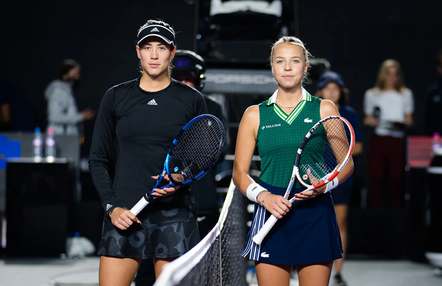 Garbine Muguruza ja Anett Kontaveit.