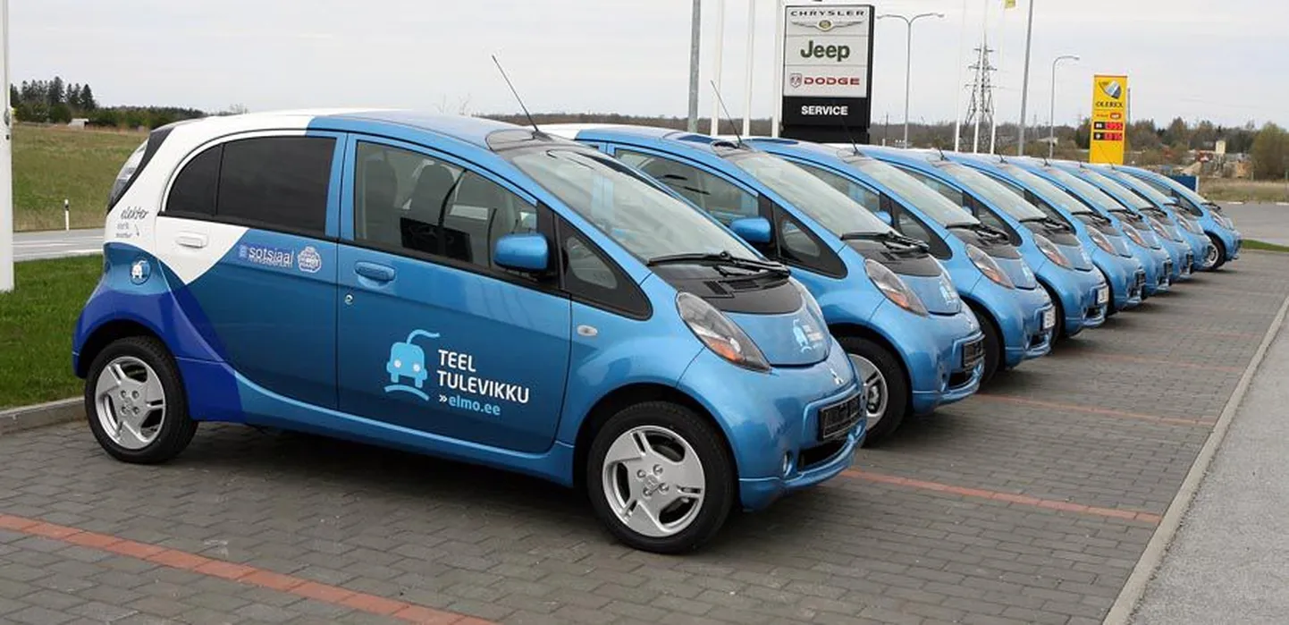 Kõige rohkem elektriautosid on praegu Viljandi haiglal ja selle hoone juurde rajatakse ka üks laadimispunkt.