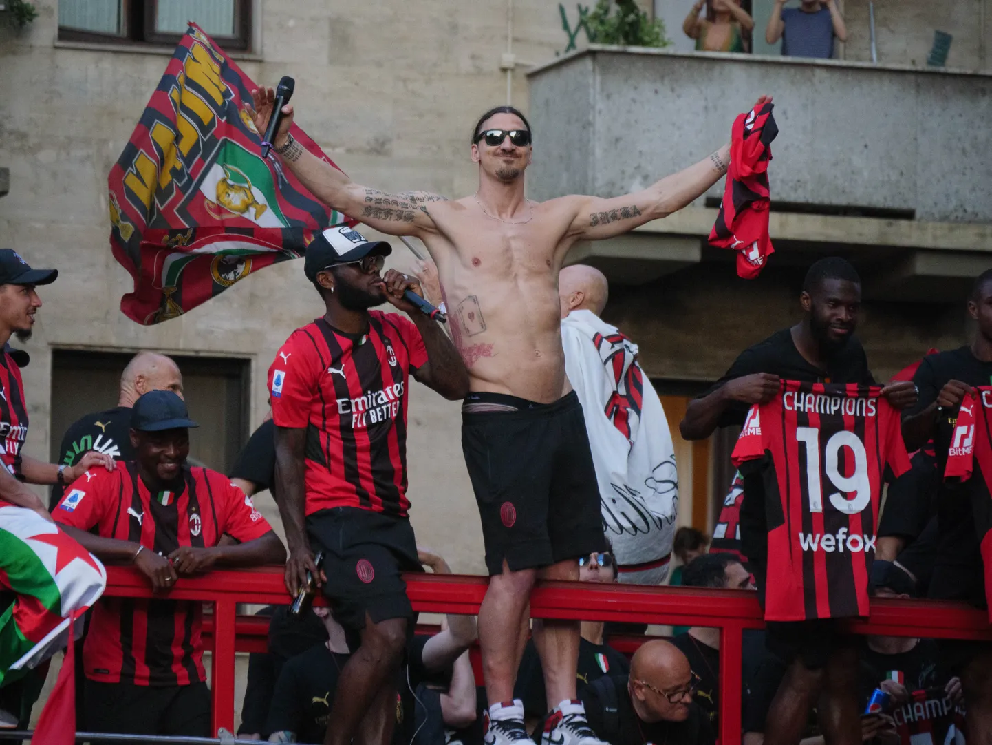 Zlatan Ibrahimovic.