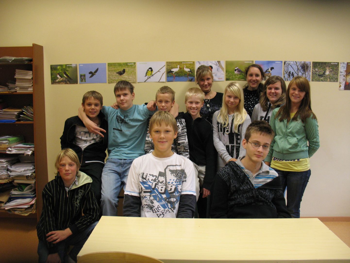 Oma kooliteed uurinud Pärnu-Jaagupi gümnaasiumi 7.a klass.