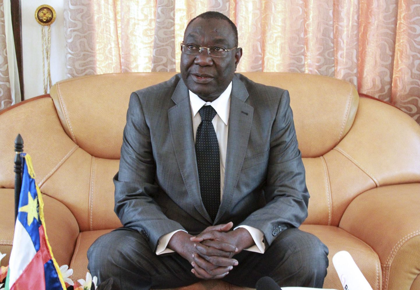 KAVi tagasi astunud president Michel Djotodia.