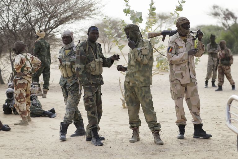 Tšaadi sõdurid. Foto: Scanpix