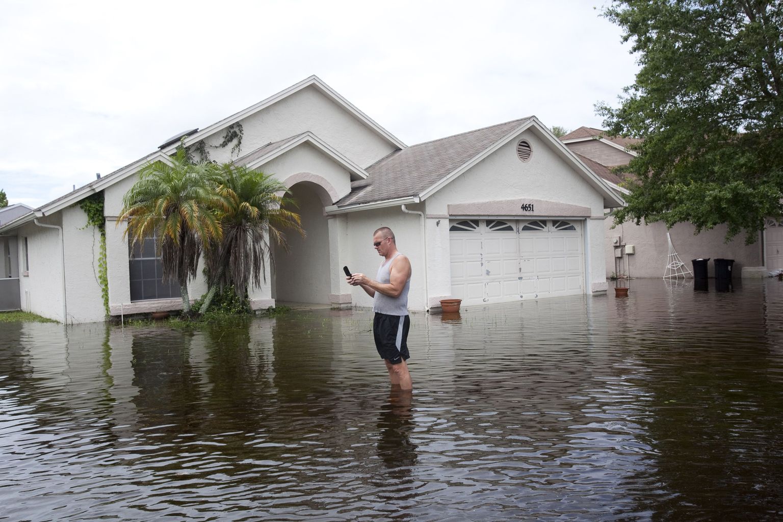 Üleujutus Floridas New Port Richeys
