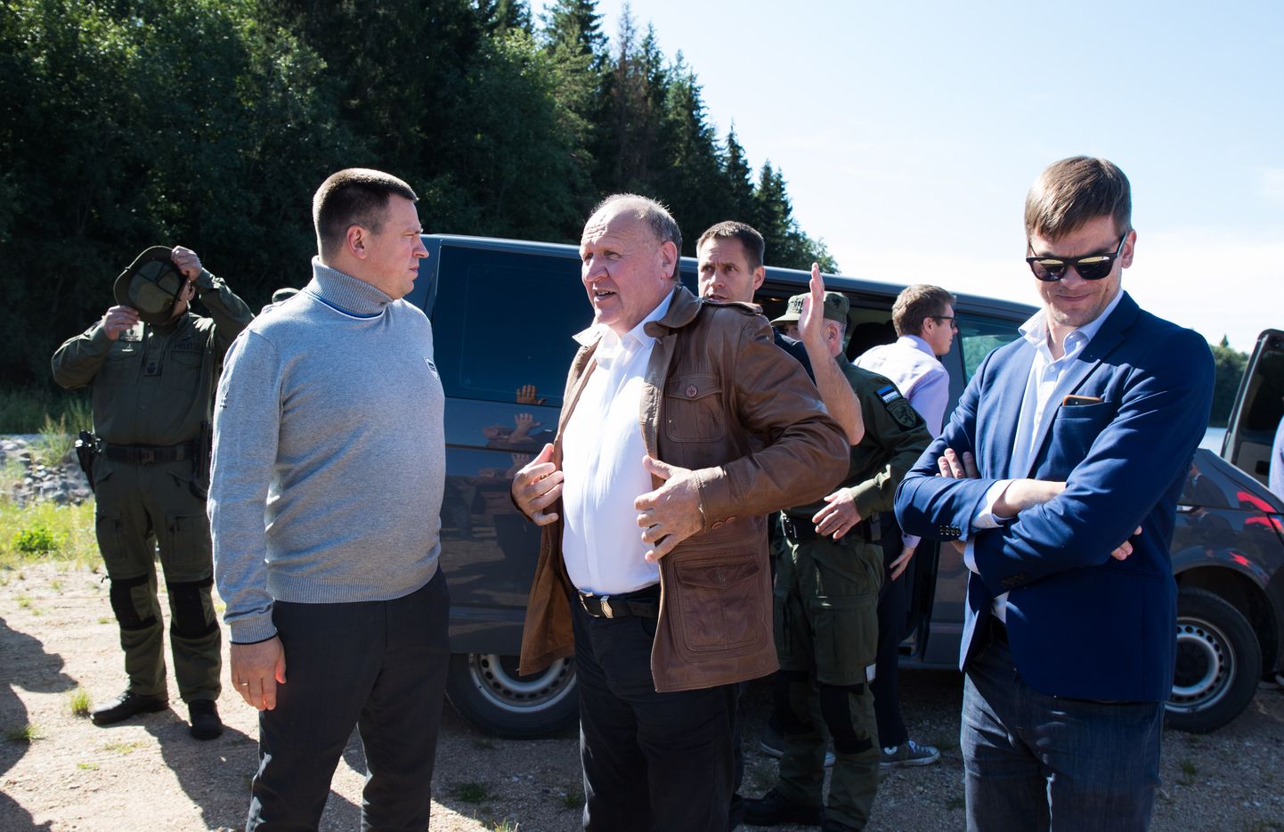 Valitsus külastas Eesti kagupiiri.