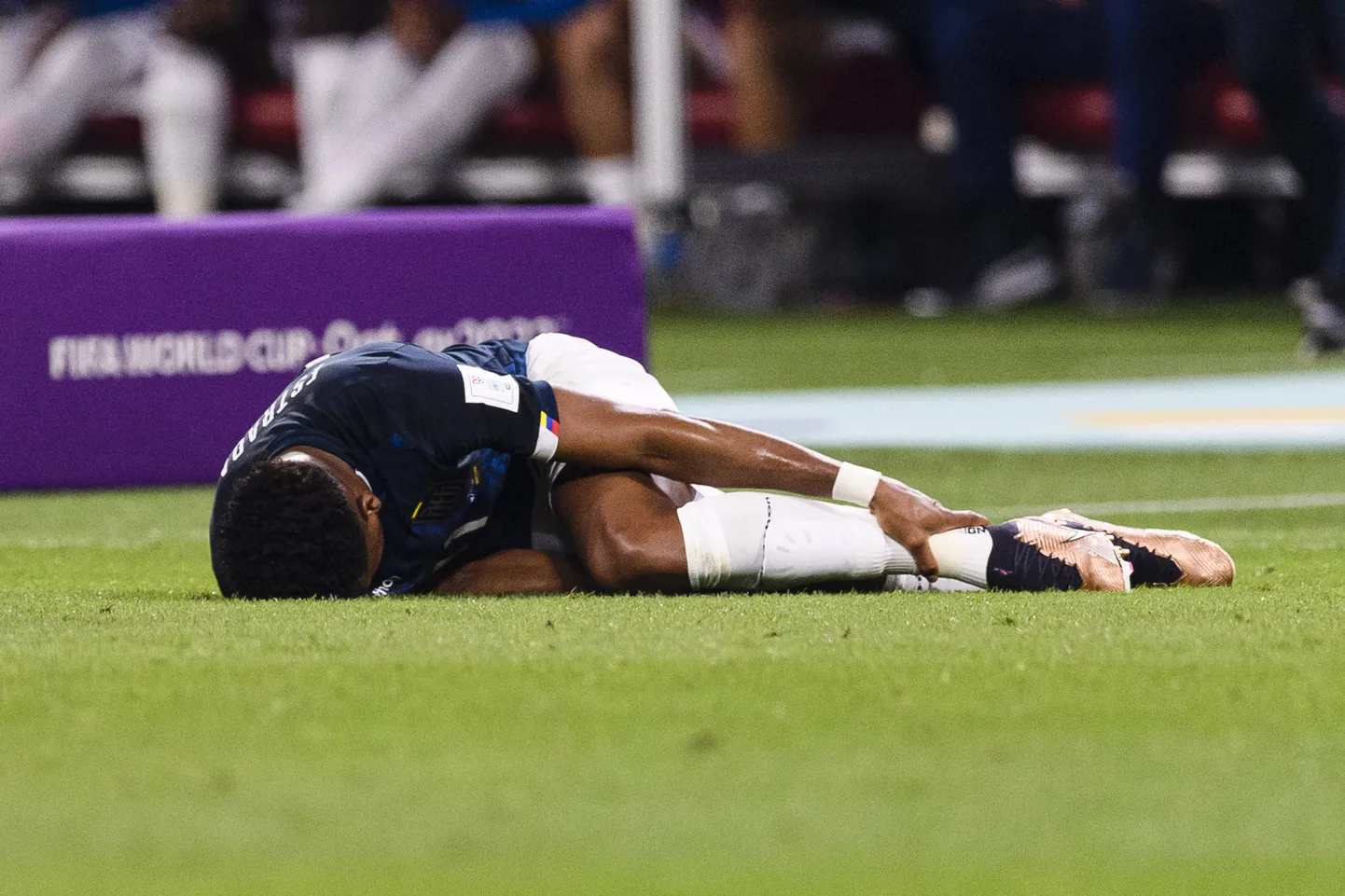 Ecuadori parim väravalööja Enner Valencia sai viimases mängus vigastada.