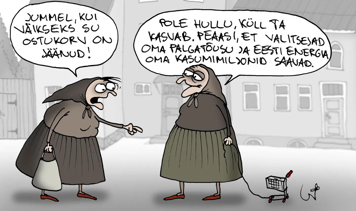 Päeva karikatuur FOTO: Urmas Nemvalts