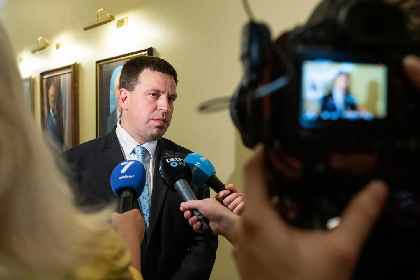 Chairman of the Center Party, Prime Minister Jüri Ratas.