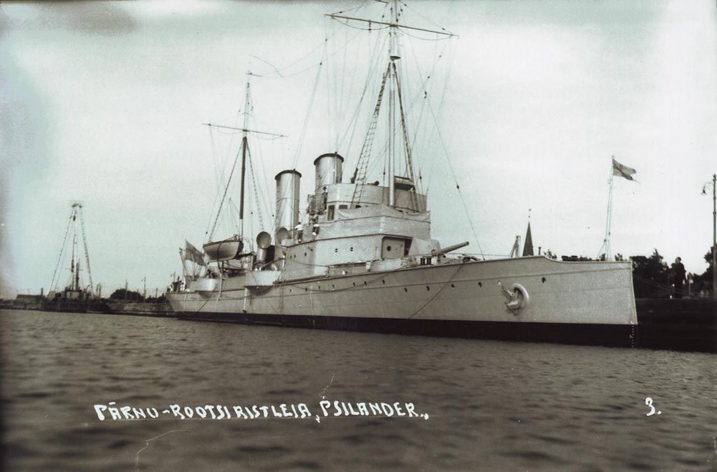 Rootsi kahuripaat Psilander oli 1935. aastal Pärnus kui vana tuttav.