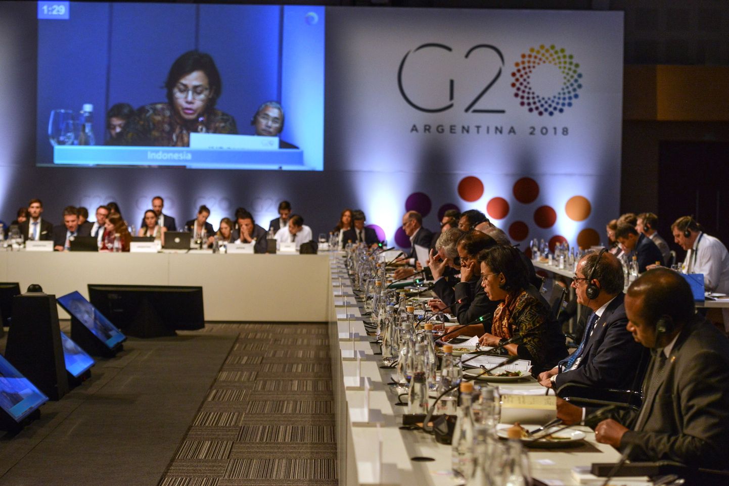 G20 finanšu ministru tikšanās pirms G20 samita. 29.novembris, 2018