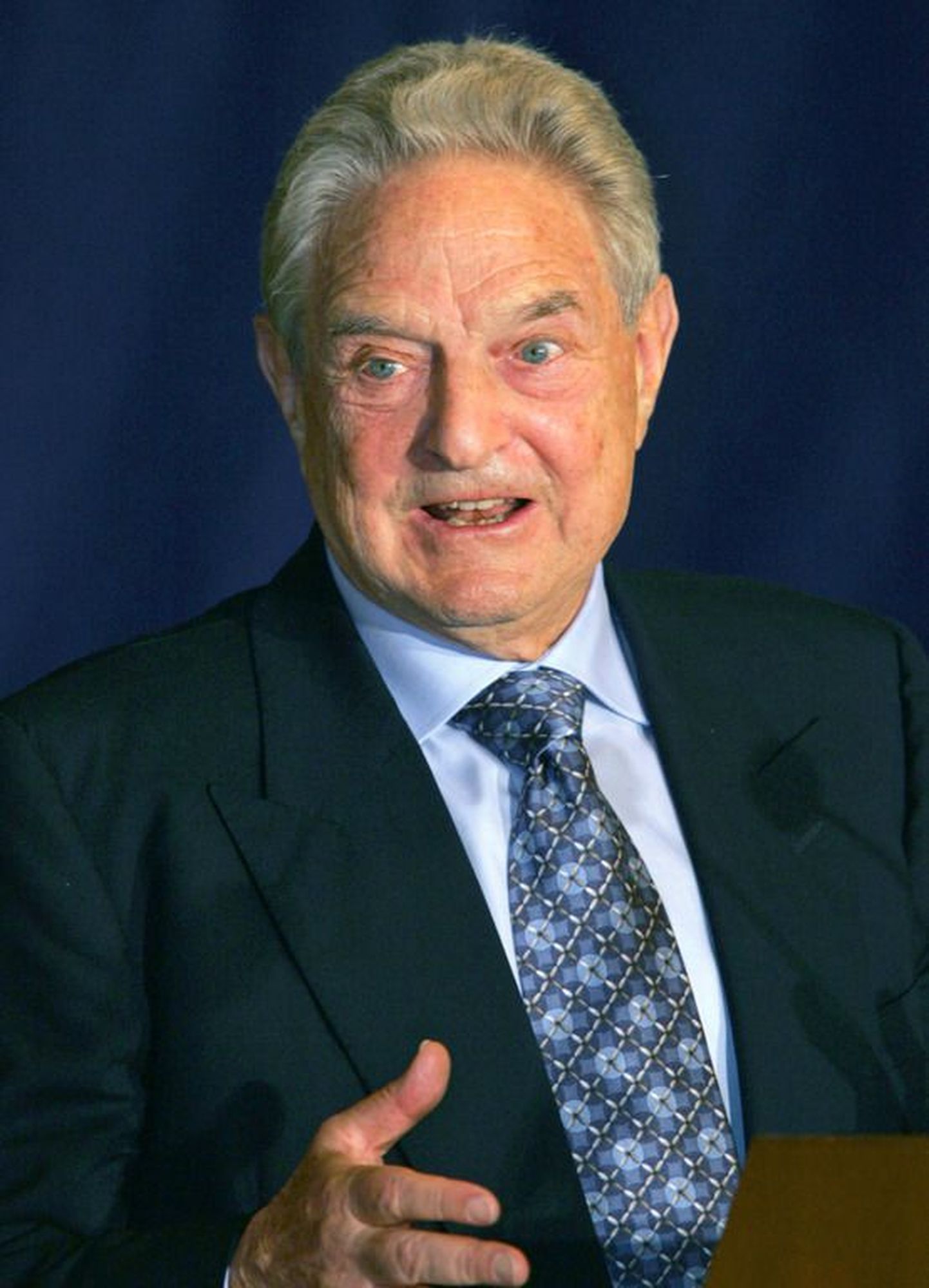 Ungari päritolu USA miljardärist suurinvestor ja filantroop George Soros