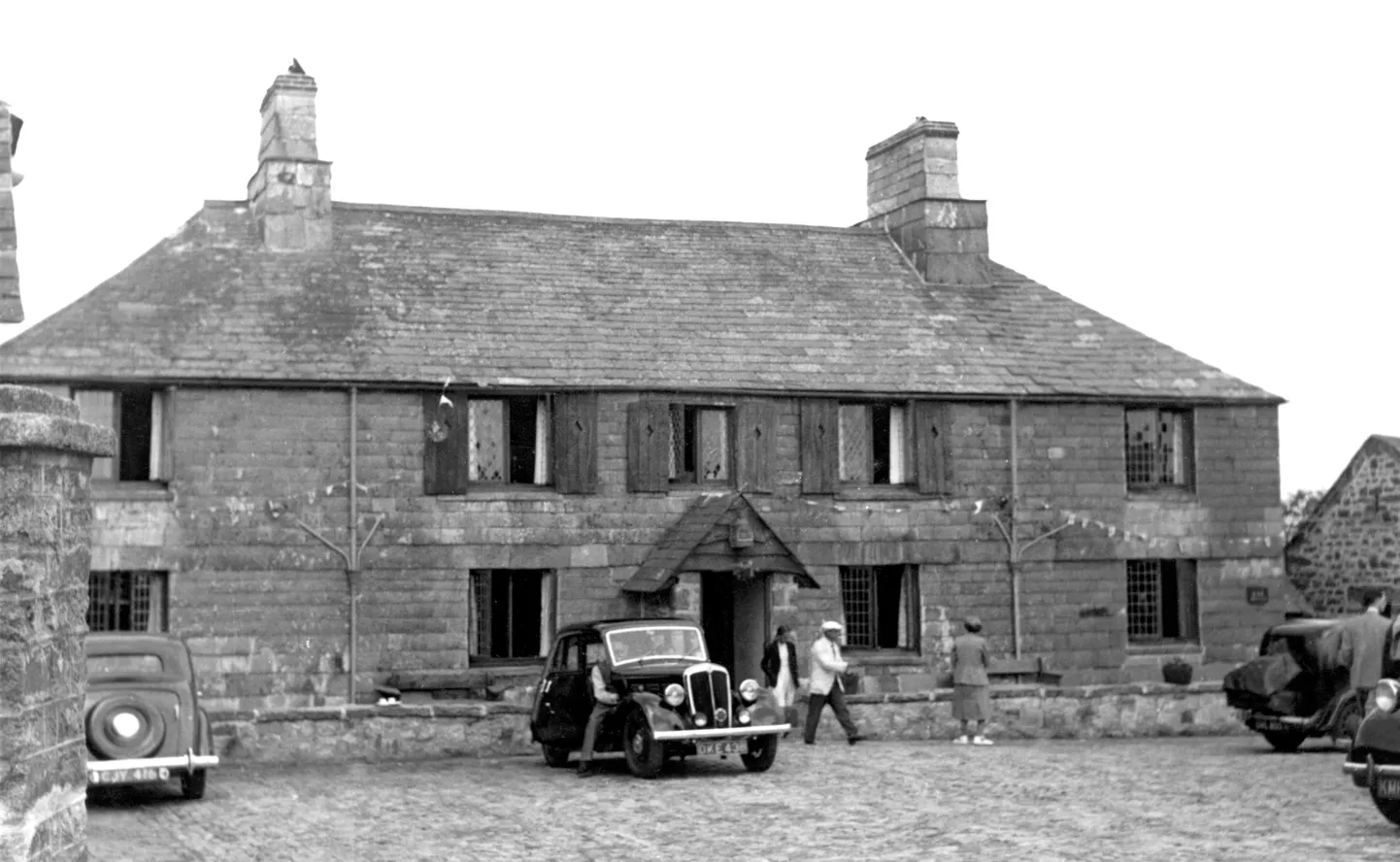 Bodmin, Bolventor, Jamaica võõrastemaja aastal 1950.