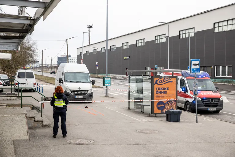 Kõnniteel sõitnud kaubikujuht sõitis Lasnamäel surnuks bussipeatuses bussi oodanud naise.