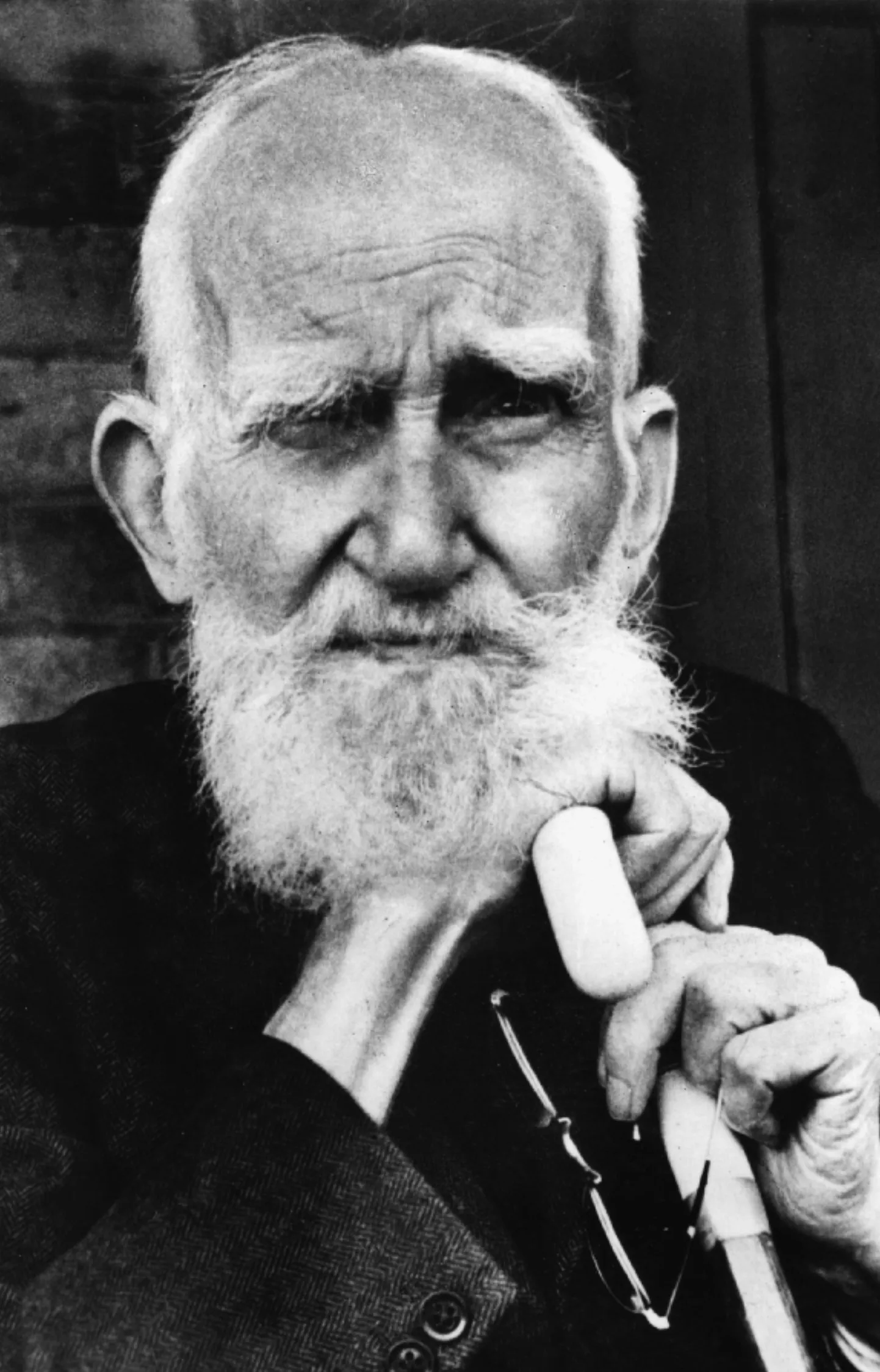 George B. Shaw. Foto aastast 1950.