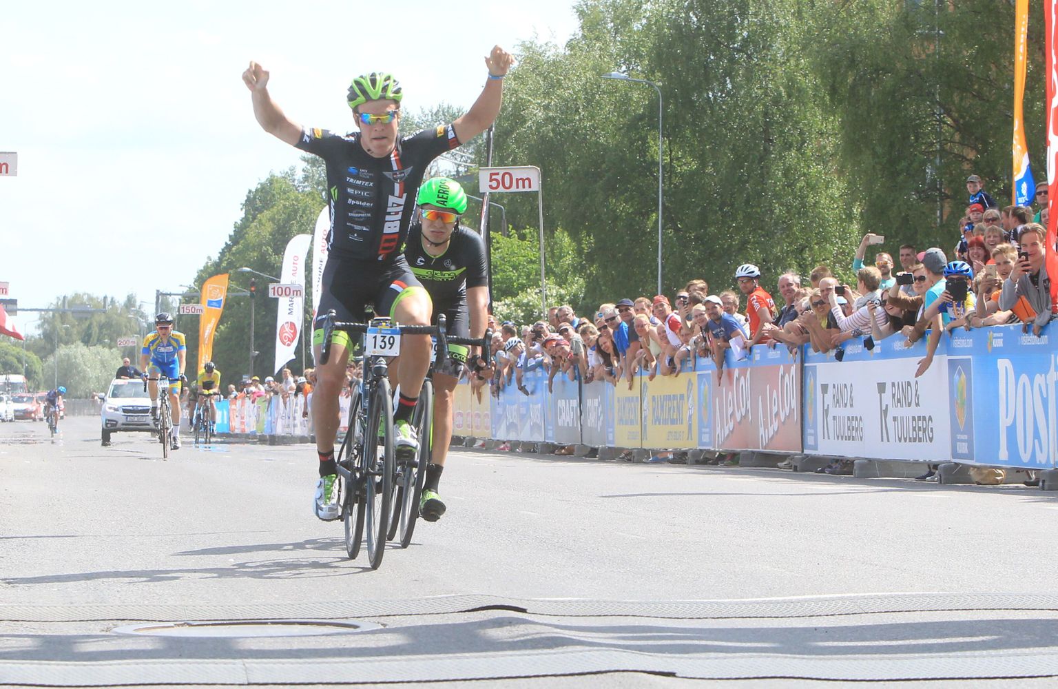 Tartu Rattaralli võitjana triumfeeris soomlane Matti Manninen, parim eestlane Mihkel Räim pidi leppima teise kohaga.