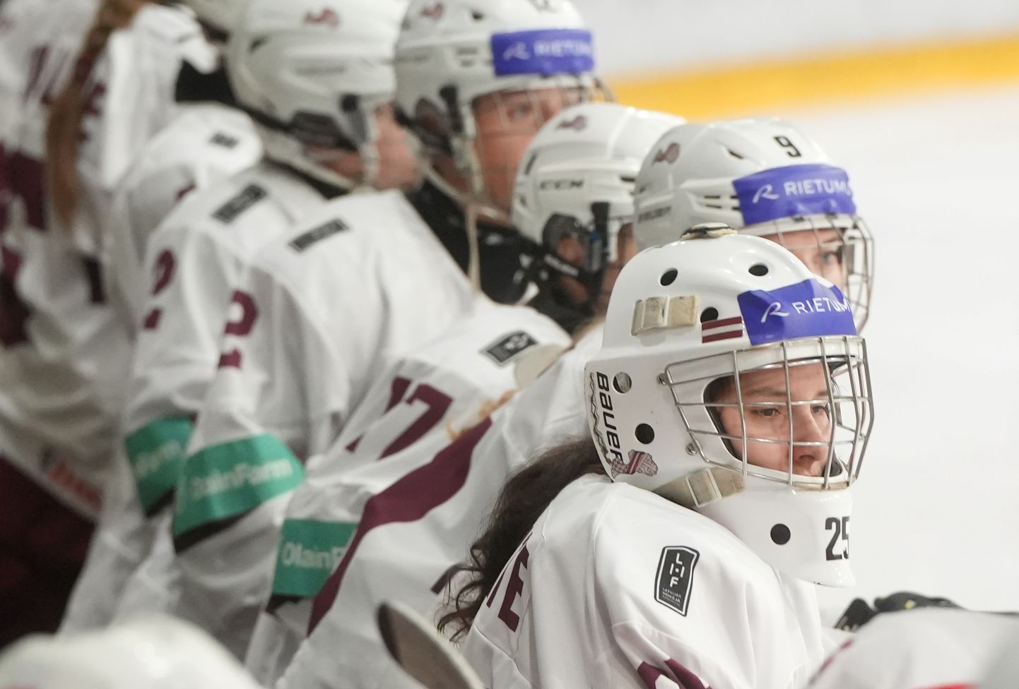 Latvijas sieviešu hokeja izlases spēlētājas