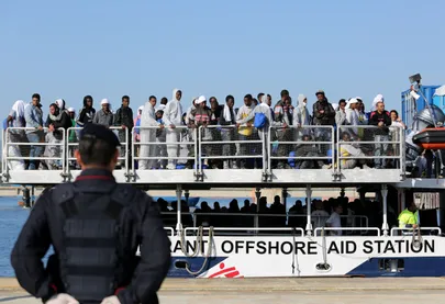 Immigrandid Itaalias. Foto: Scanpix