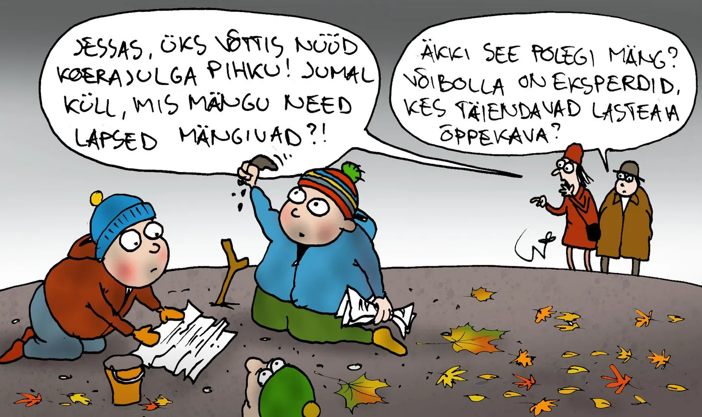 20. oktoobri karikatuur