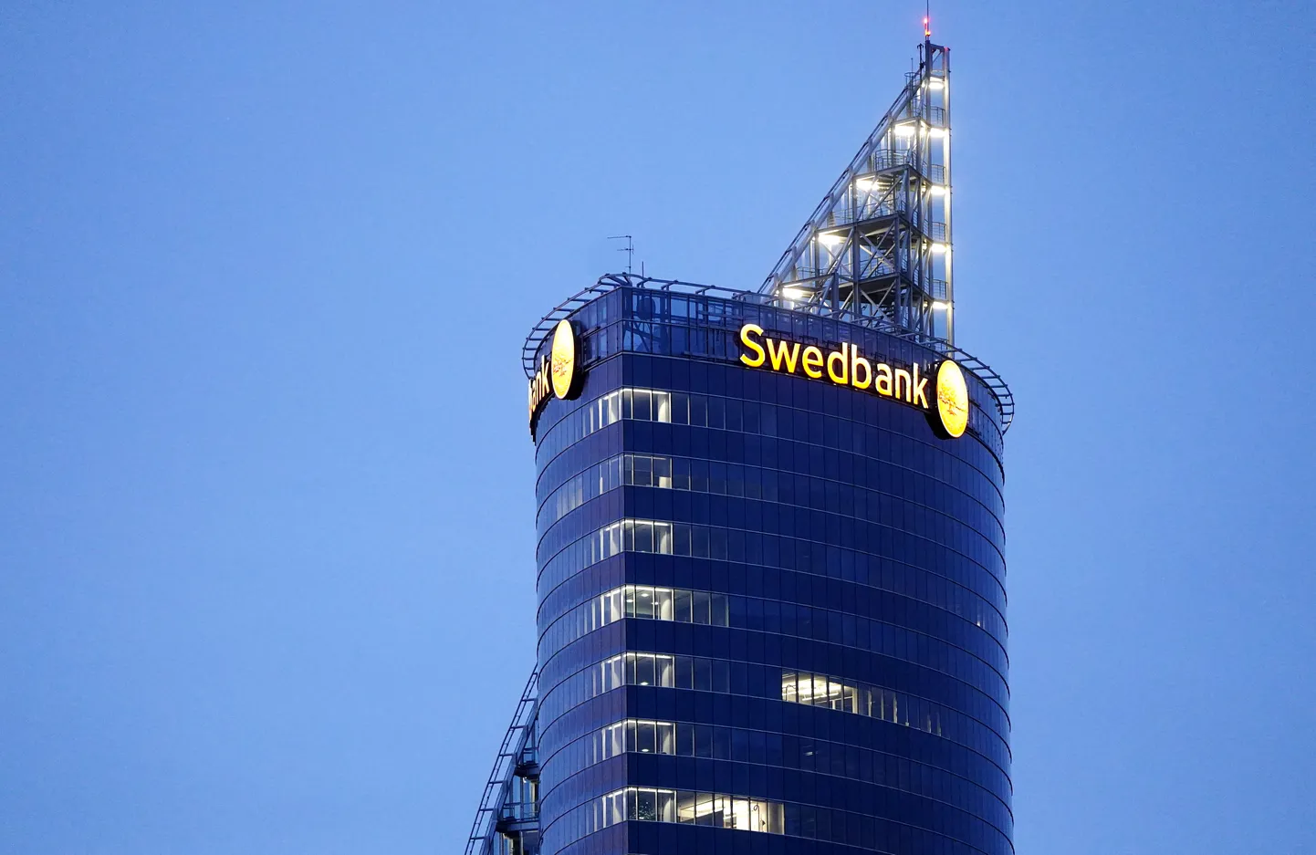 "Swedbank" administratīvā ēkā.