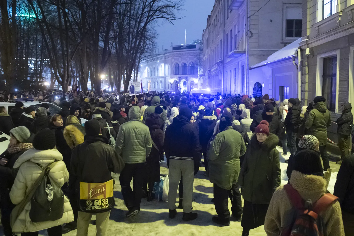 Gobzema protesta akcija "Rododendrs"