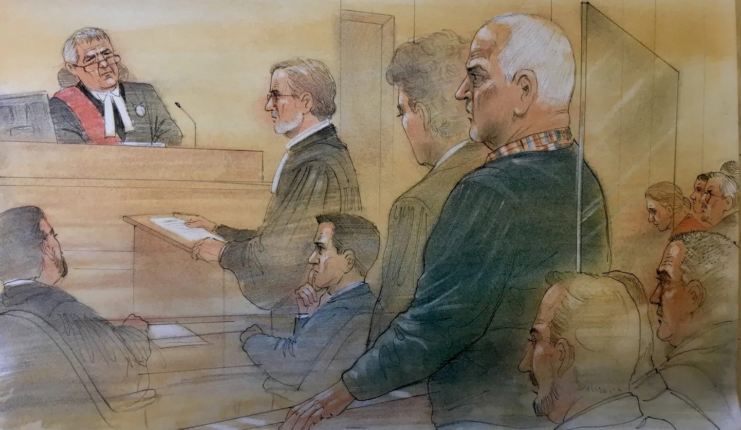 Bruce McArthur kohtusaalis.