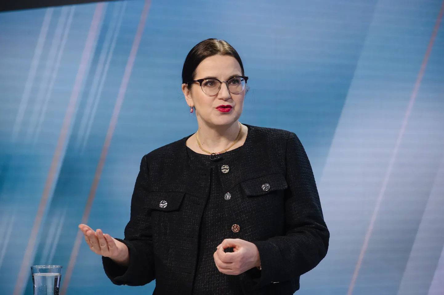 Justiits- ja digiminister Liisa Pakosta (E200).
