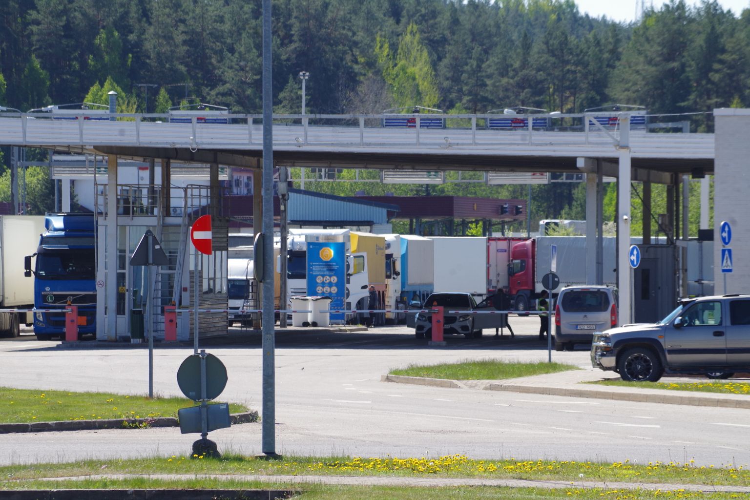 Koidula piiripunkt Eesti-Vene piiril.