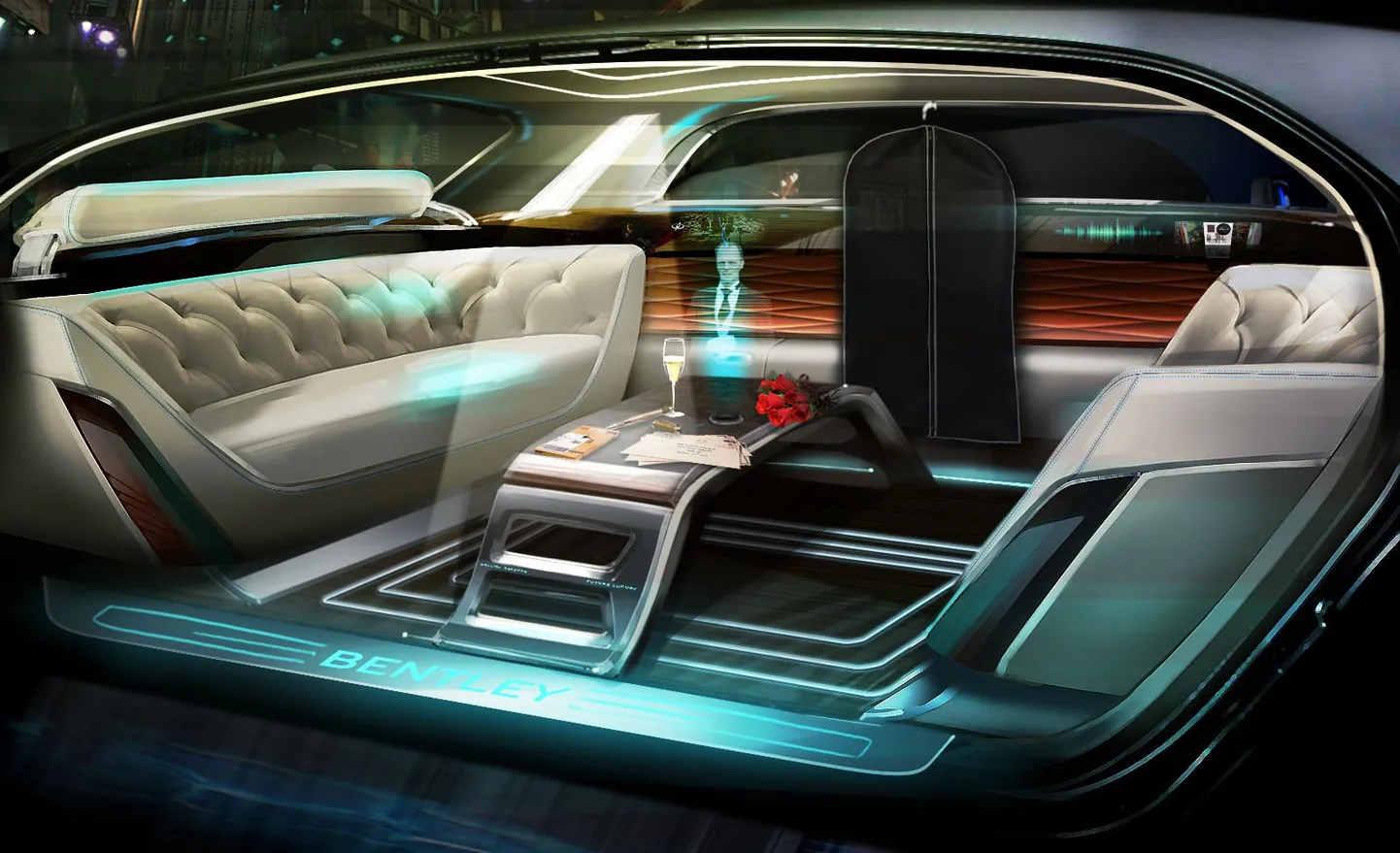 Специалистам Bentley также не чужды мысли об автомобильном будущем.