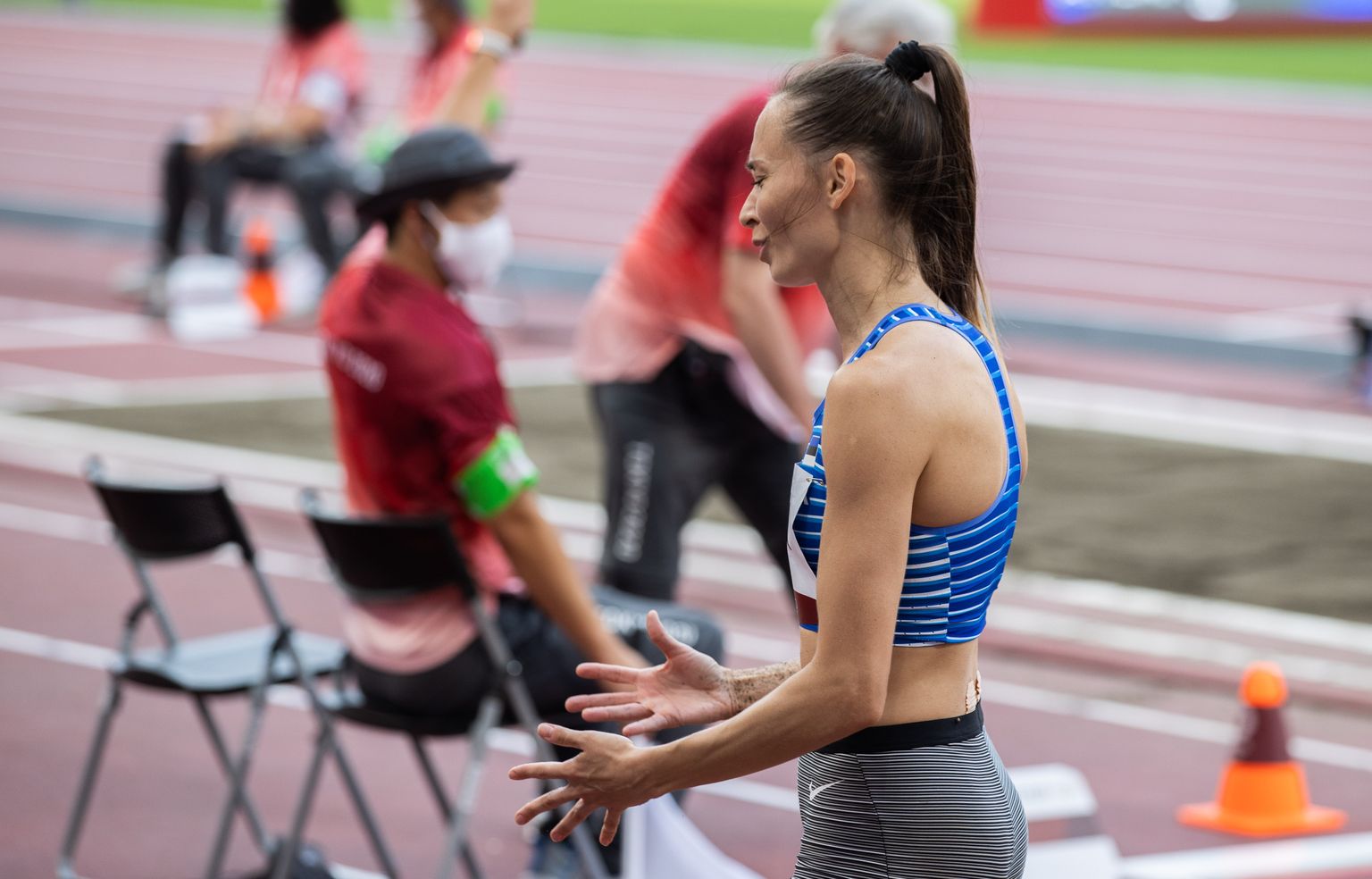 Ksenija Balta Tokyo olümpial.
