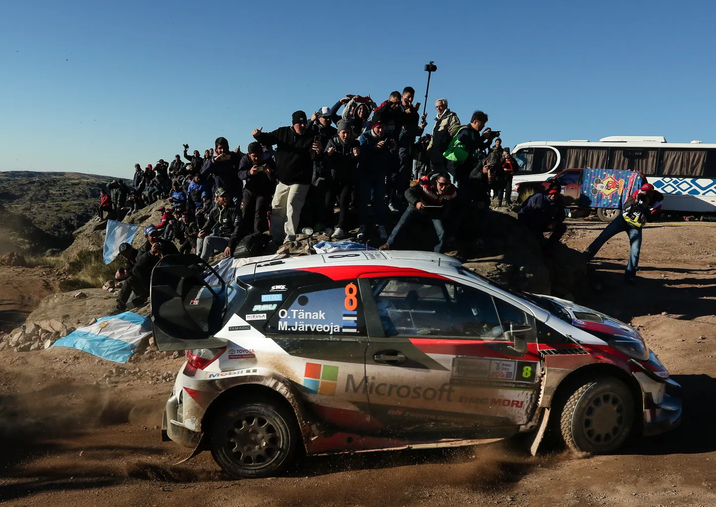 Ott Tänak 2019. aasta Argentina rallil.