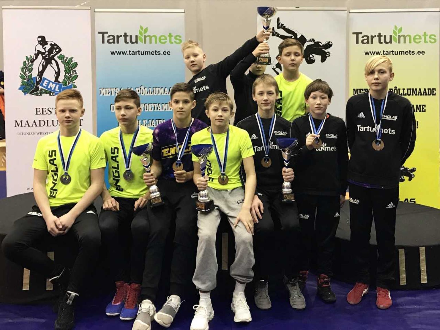 Tartu Kalev Englase noored matimehed krooniti meeskondlikus arvestuses Eesti meistriks.