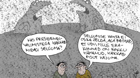JUHTKIRI ⟩ Presidendivalimiste udu hajub