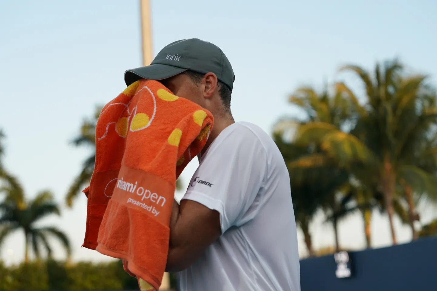 Vasek Pospisil Miami Openi tenniseturniiril.