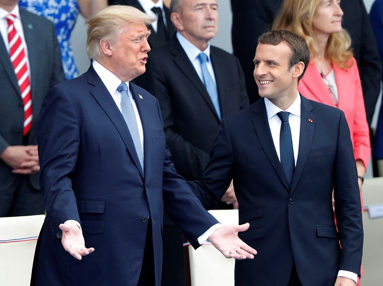 Trumpile avaldas muljet Prantsusmaa Bastille' päeva paraad, kuhu president Emmanuel Macron ta eelmisel aastal kutsus.