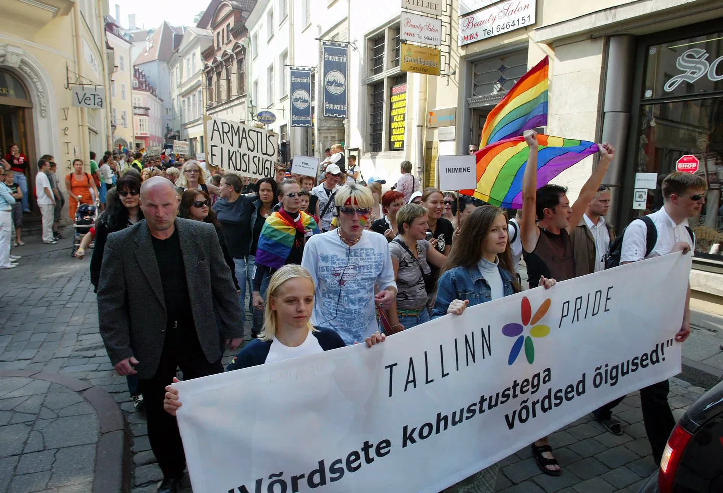 В Эстонии гей-переды никто не запрещает