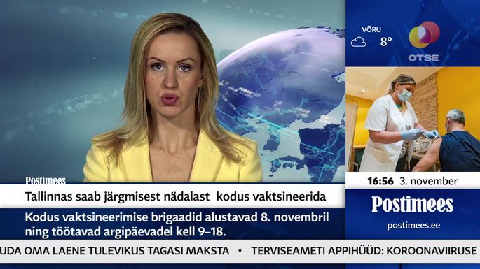 POSTIMEHE UUDISED ⟩ Tallinnas saab järgmisest nädalast kodus vaktsineerida