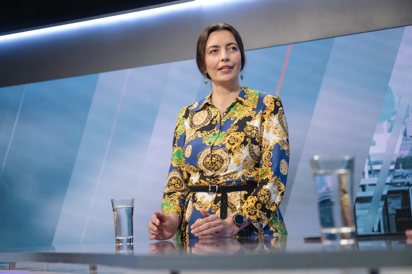 Saade «Otse Postimehest». Stuudios oli Karmen Joller, saatejuht Ulla Länts.