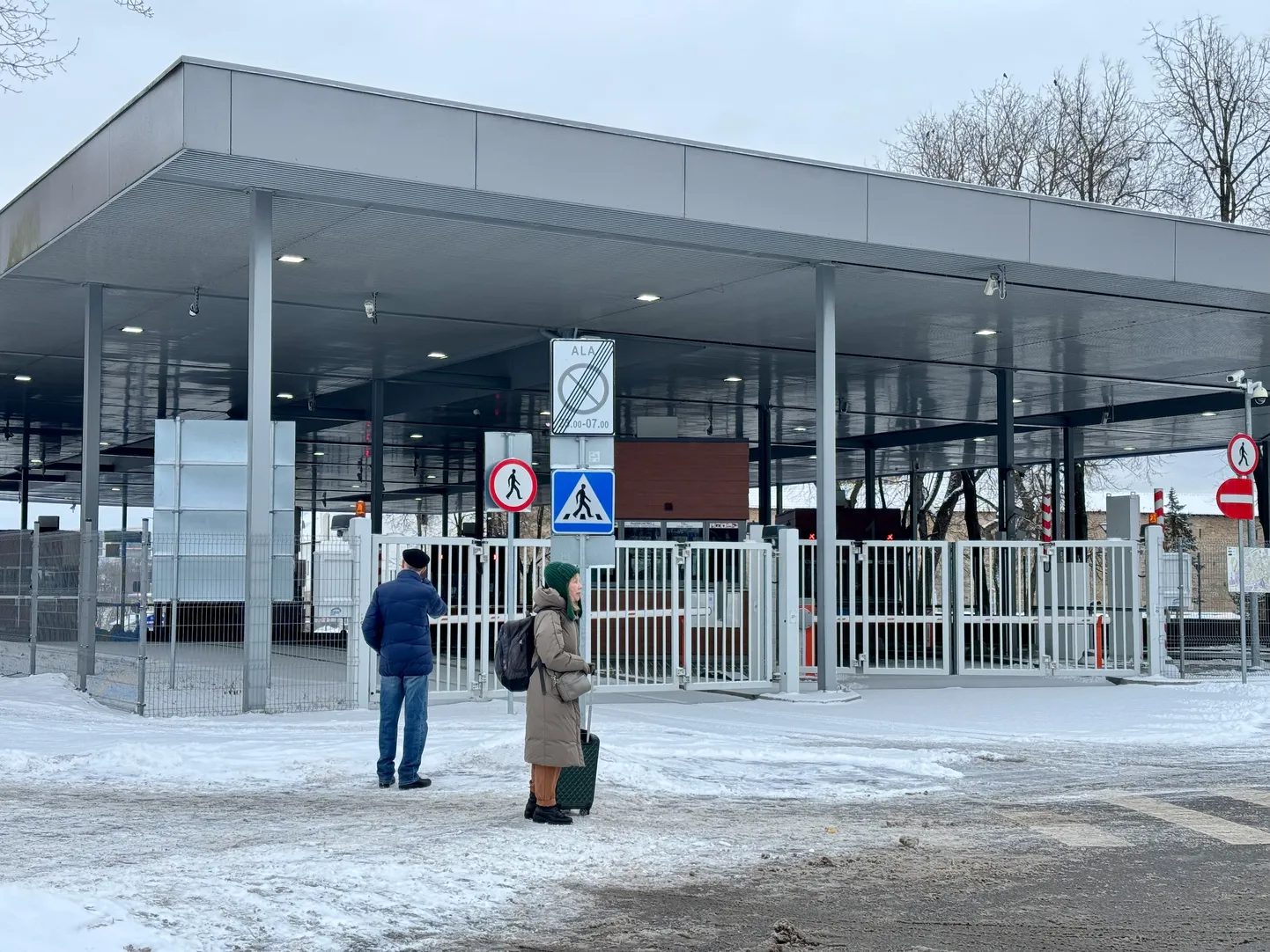 Narva piiripunkt.