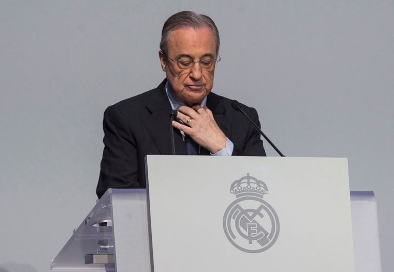 Madridi Reali president Florentino Perez on ka Superliigas samal ametikohal.