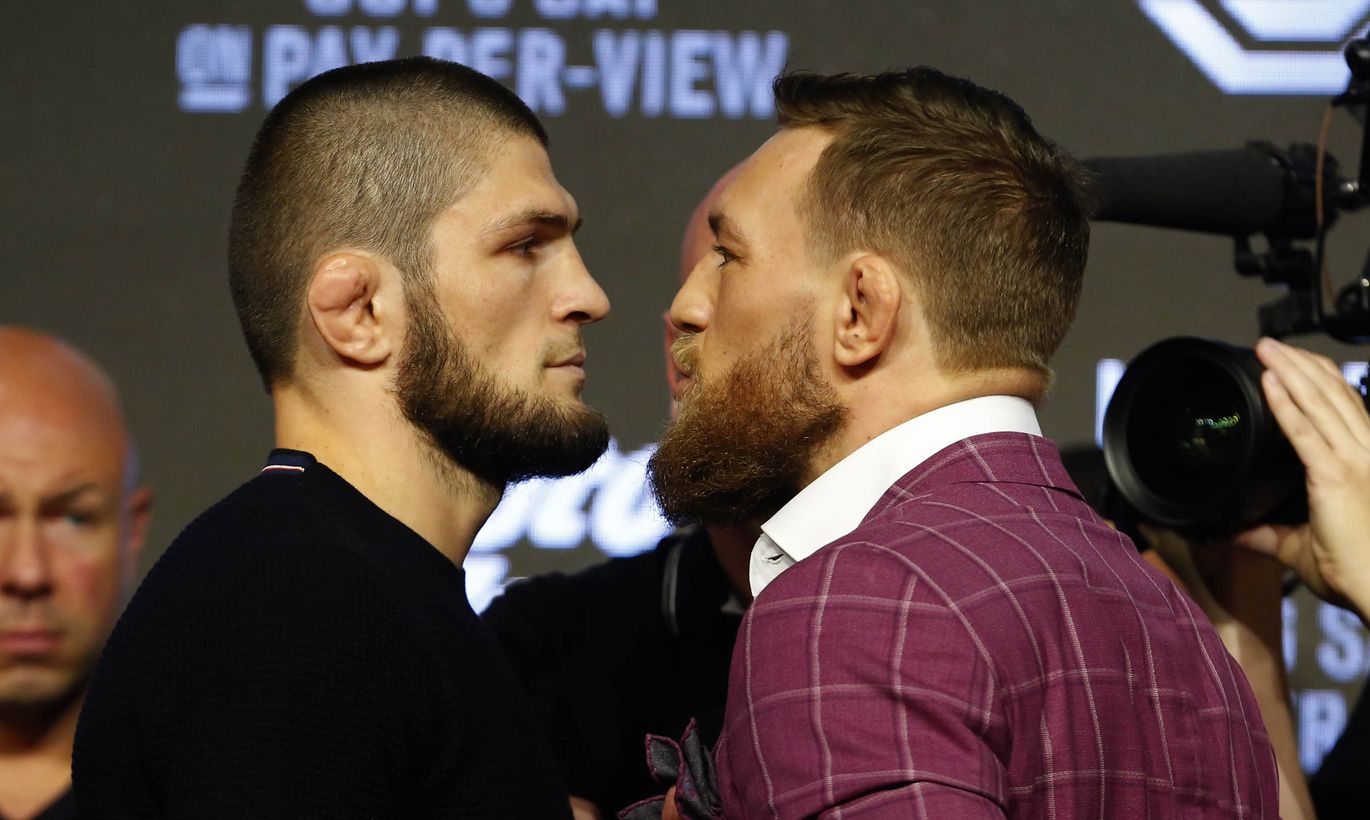 "Увидимся в Москве, киска". Конор и Хабиб ругаются в