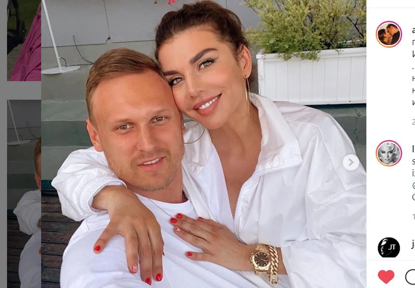Анна Седокова и Янис Тимма
