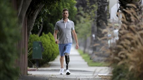 USA põldur leidis langevarjuhüppel jalaproteesi kaotanud mehe jala