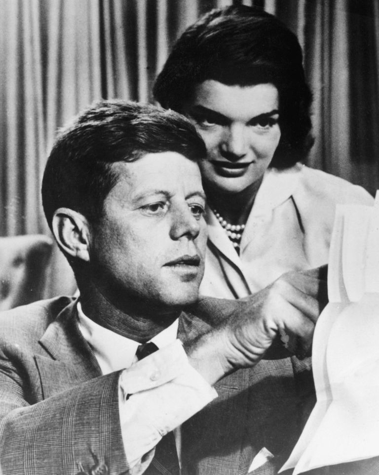John Kennedy ja ta naine Jacqueline