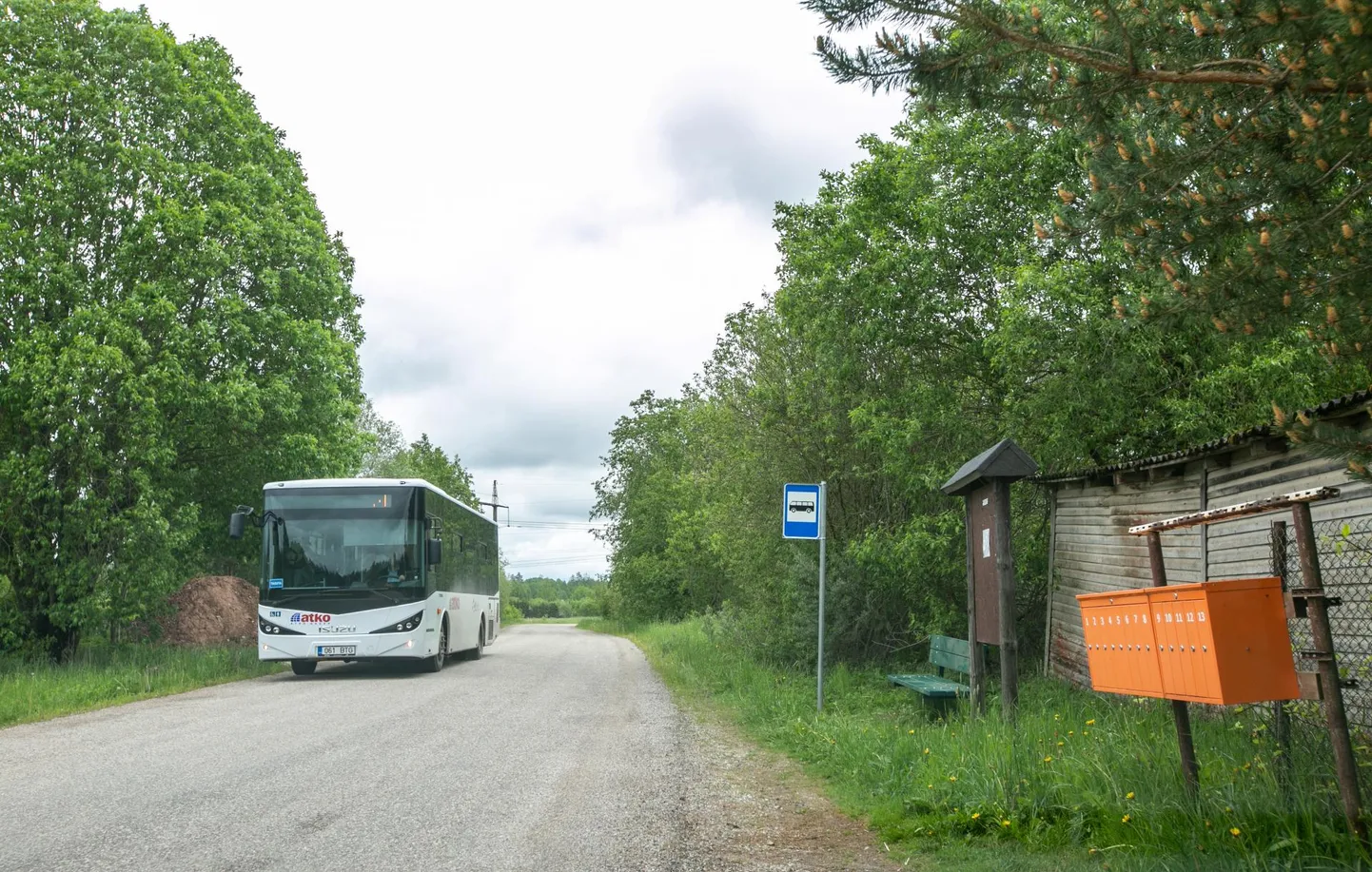 Inimestel on nüüd mugavam bussi oodata.
Arvo Meeks