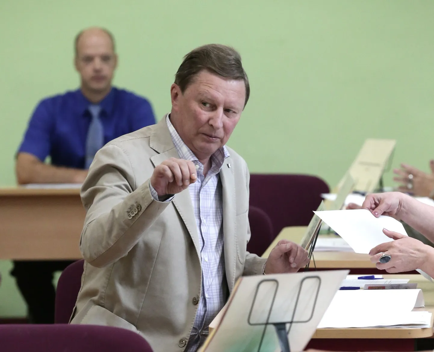 Vene presidendi administratsiooni ülem Sergei Ivanov.