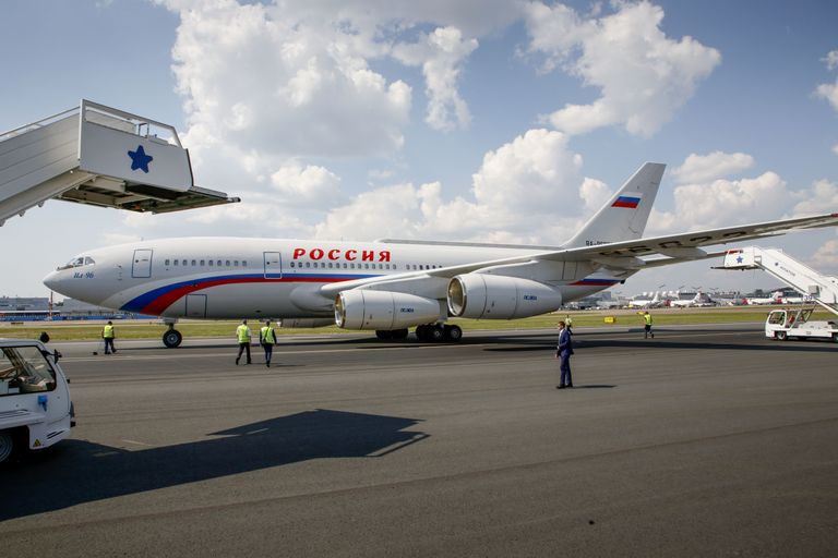Venemaa presidendi Vladimir Putini lennuk.