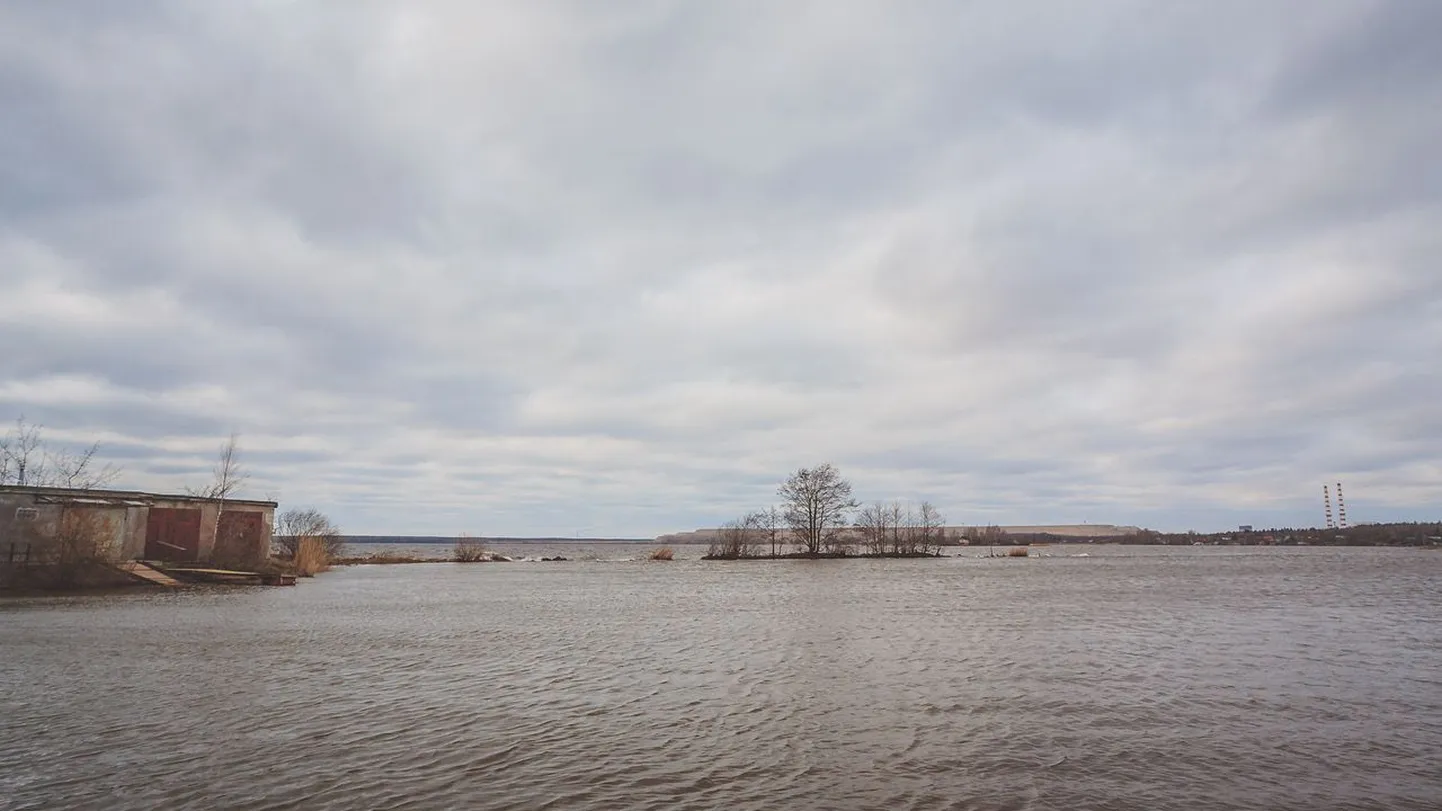 Нарвское водохранилище.