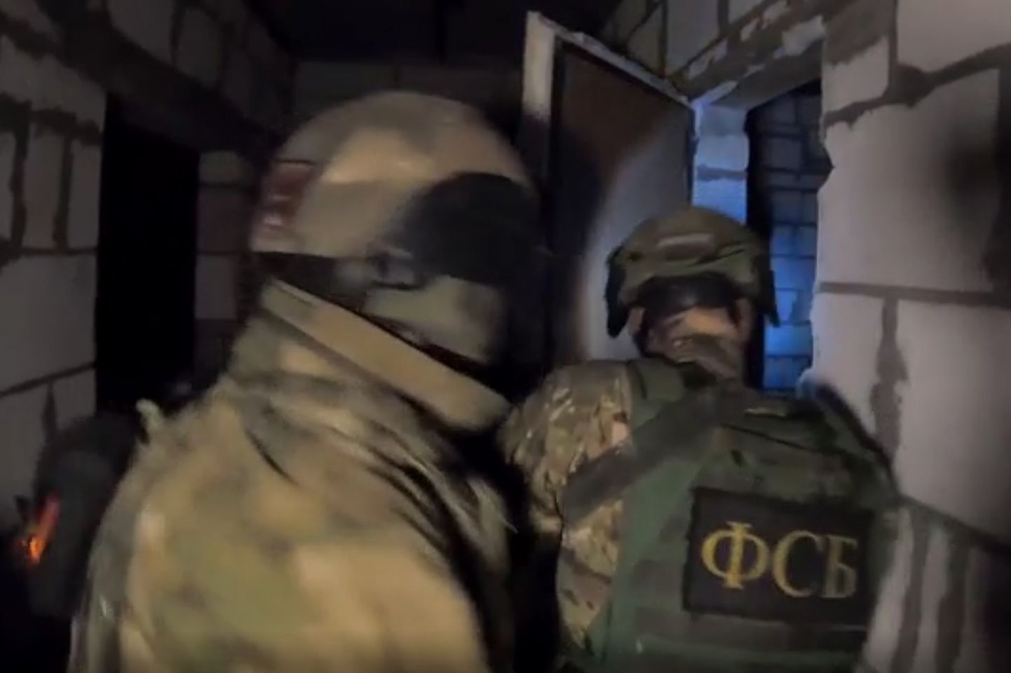 FSB eriväelased operatsioonil (illustreeriv).