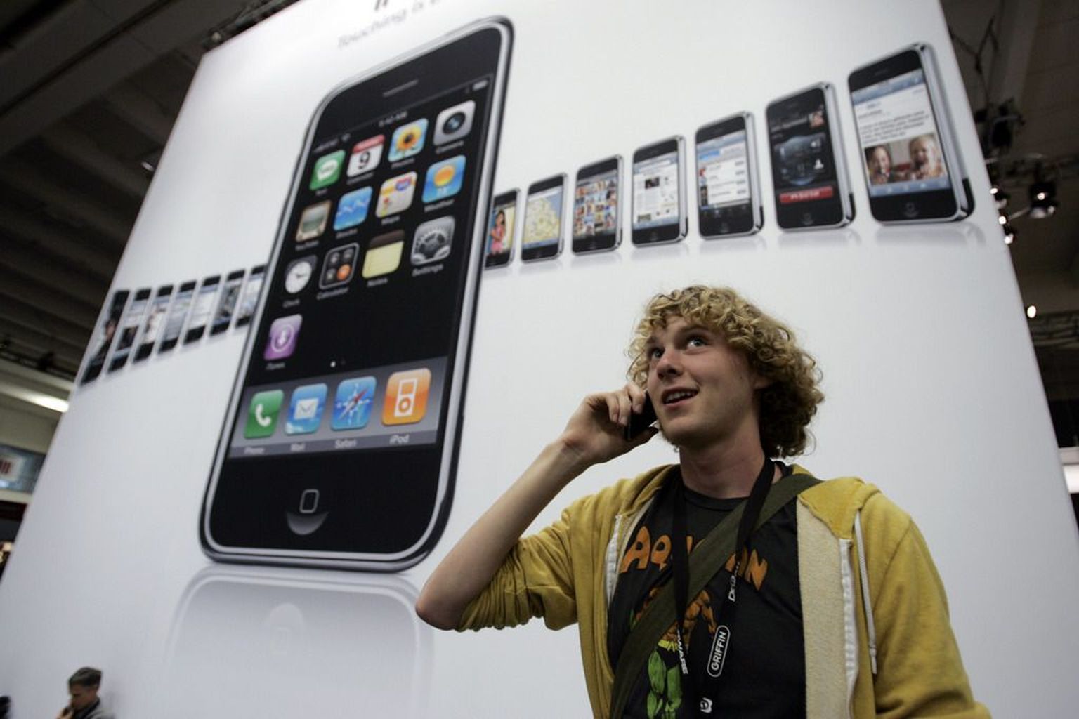 iPhone`i poster USAs toimunud konverentsil Macworld..